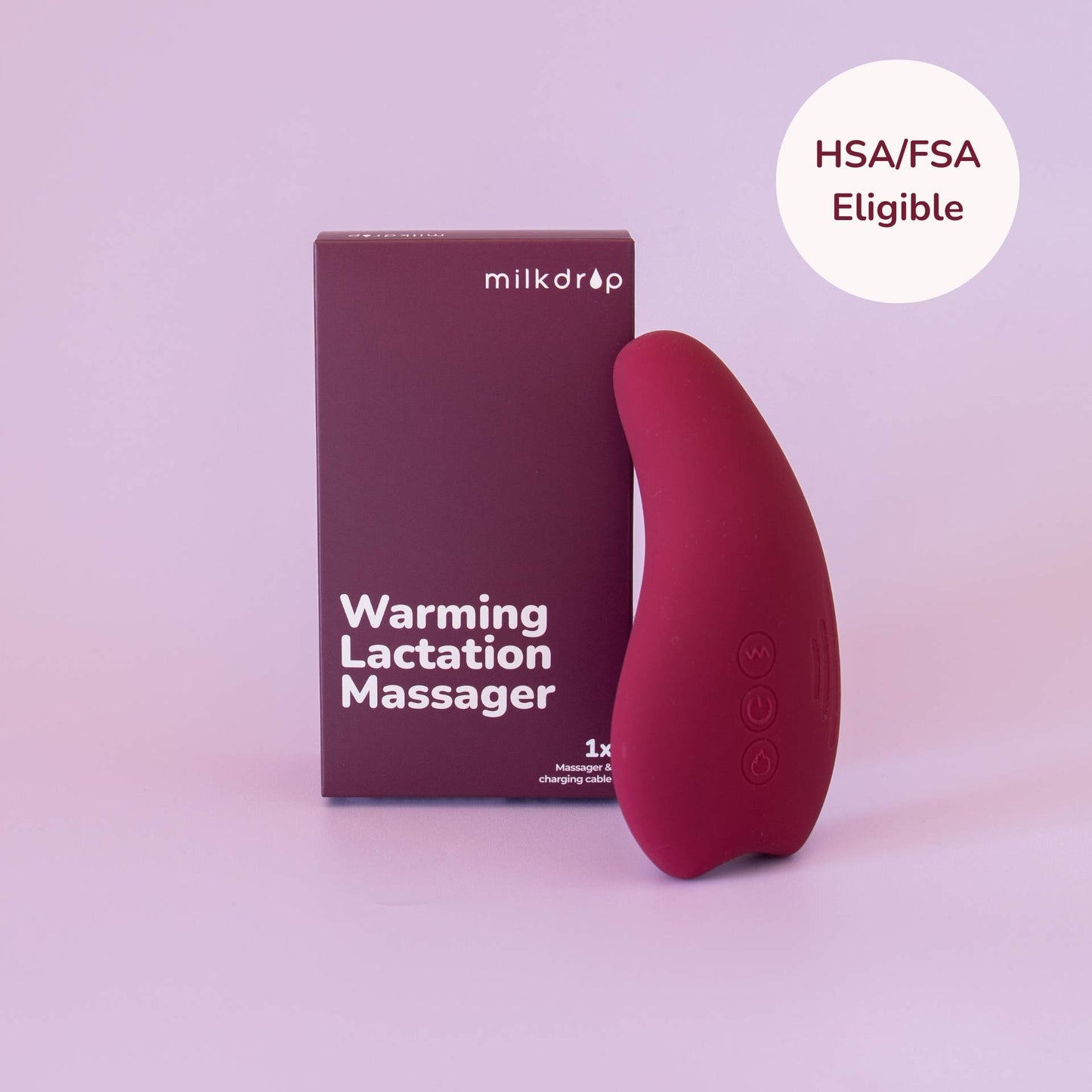 Warming Lactation Massager -