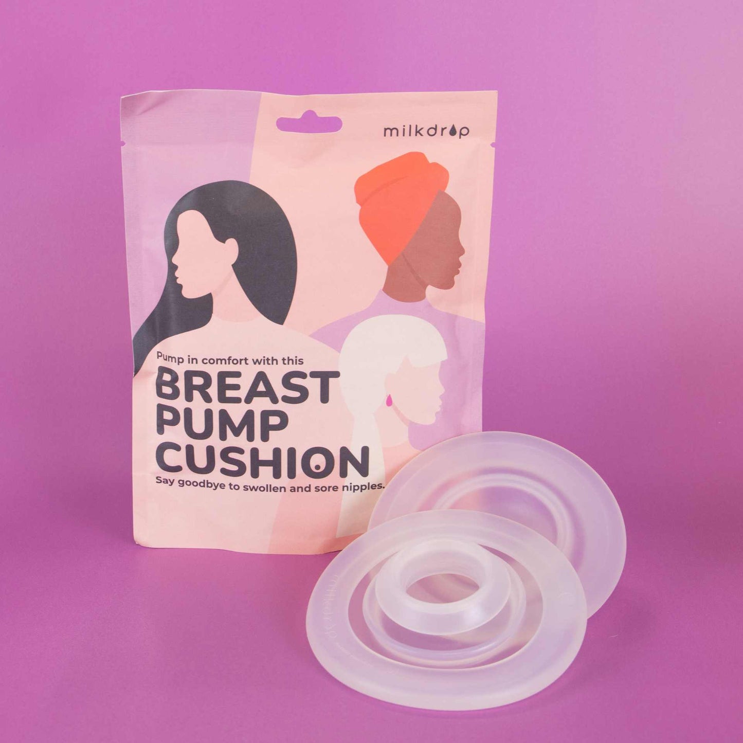 Milkdrop Breast Pump Cushion - traditional (2pc) -