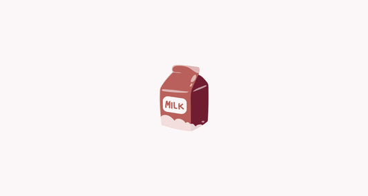 How to get more milk when pumping - Milk box on pink background