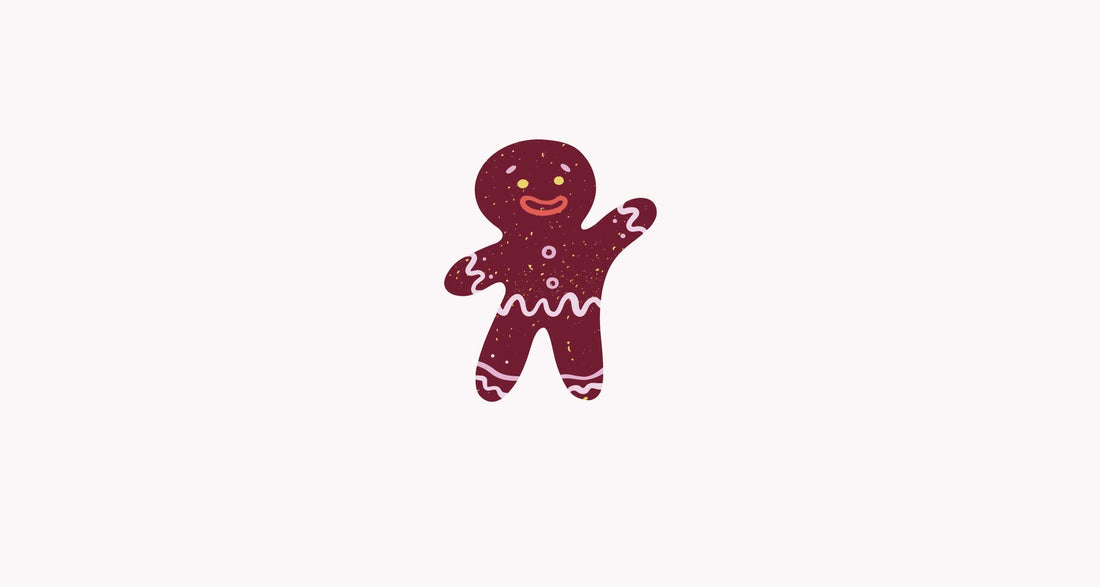 The Ultimate Gift Guide for Pumping Mums - Gingerbread cookie on pink background